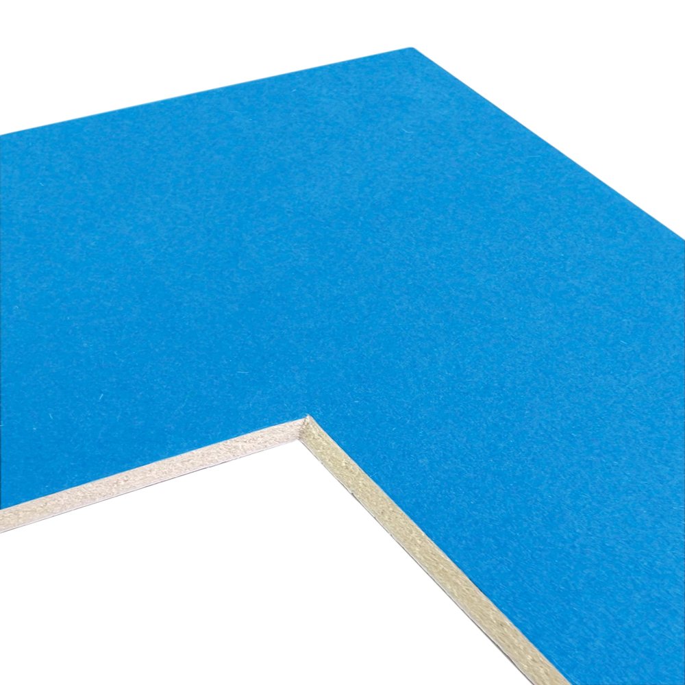 Craig Frames B143 Pre-Cut Mat Board for 14X18 Print, 18X24, Bay Blue