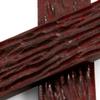 Buffalo Horn Handle Scales - (Stag Jigged) - (Wine Red) - (4.50 x 1.25 x 0.25) view 3