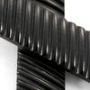 Buffalo Horn Handle Scales - (Swirled) - (Black) - (5.0 x 1.50 x 0.375) view 3