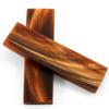 Buffalo Horn Handle Scales - (Flat Top) - (Amber/Brown) - (3.50 x 1.0 x 0.156) view 2