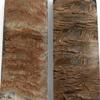 Buffalo Horn Handle Scales - (Bark) - (Amber/Black) - (5.0 x 1.50 x 0.250) view 3