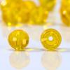 Dowarm 10MM Round Crystal Beads for Jewelry Making, Topaz Faceted Crystal Glass Beads for Crafts Bracelet Wind Chimes Suncatcher, #5003 Rondelle Spacer Beads, Loose Gemstones, 50PCS view 2