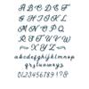 Sizzix Thinlits Die By Jennifer Ogborn-Scripted Alphabet view 1