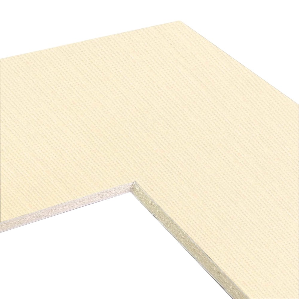 Craig Frames B132 Pre-Cut Mat Board for 11X15 Print, 16X20, Mojave Cream