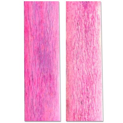 EZSMITH Camel Bone Handle Scales | Premium Quality - (Smooth Radius) - (Pink/Purple) - (3.5 x 1.0 x 0.15)