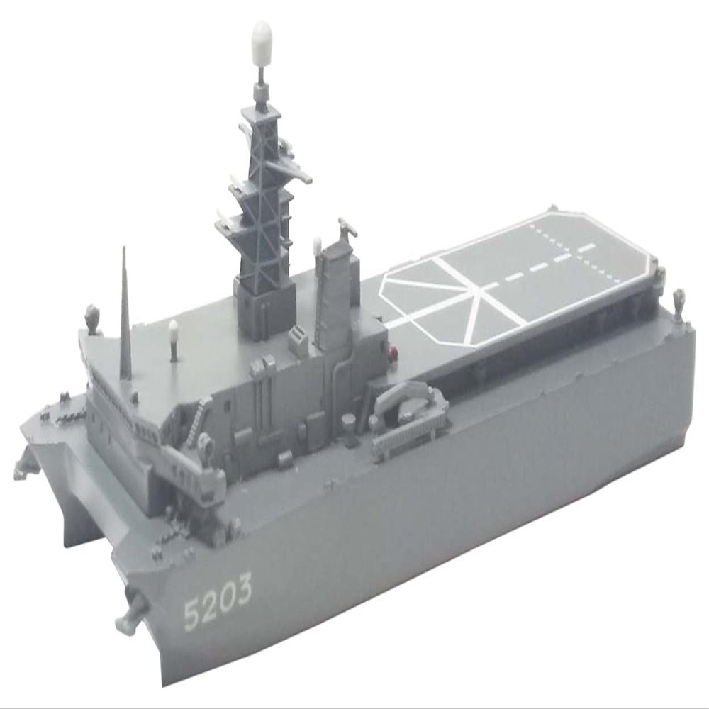 Foresight SM-045 1/700 Marine Self-Defense Force Acoustic Measurement Ship AKI, Resin & Metal Kit
