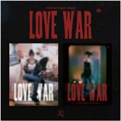 CHOI YENA LOVE WAR 1st Single Album CD+Folding poster on pack+Photobook+Sticker+Photocard+Tracking (War Version)