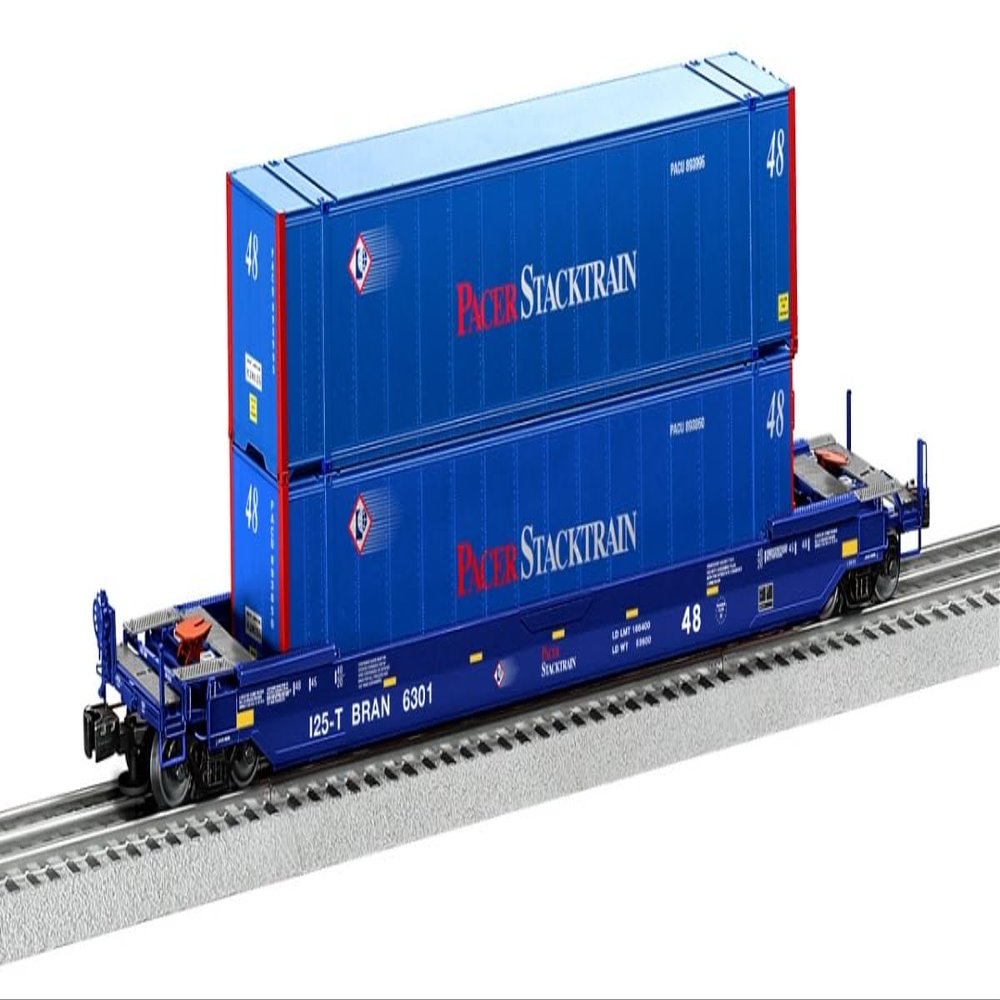 Lionel Pacer STACKTRAIN Husky Stack #6301 O Gauge