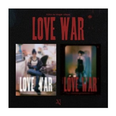 CHOI YENA LOVE WAR 1st Single Album CD+Folding poster on pack+Photobook+Sticker+Photocard+Tracking (Love Version)