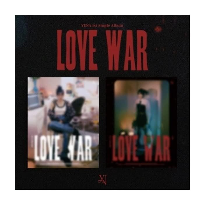CHOI YENA LOVE WAR 1st Single Album CD+Folding poster on pack+Photobook+Sticker+Photocard+Tracking (Love Version)