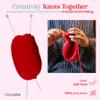 3 Pack Velvet Yarn for Crocheting - Chenille Yarn, 132 Yards Amigurumi Yarn, Fluffy Yarn, Plush Yarn, Baby Blanket Yarn for Crocheting, Size 6 view 2