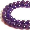 100pcs 10mm Amethyst Beads Natural Gemstone Beads Round Loose Beads for Jewelry Making view 2