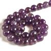 100pcs 10mm Amethyst Beads Natural Gemstone Beads Round Loose Beads for Jewelry Making view 3