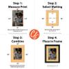 Craig Frames B5075 Pre-Cut Mat Board for 11X15 Print, 16X20, Frosted Gold view 2