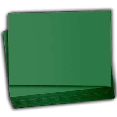 Hamilco Colored Scrapbook Cardstock Paper 4x6 Card Stock Paper 65 lb Cover 100 Pack (Brilliant Green)