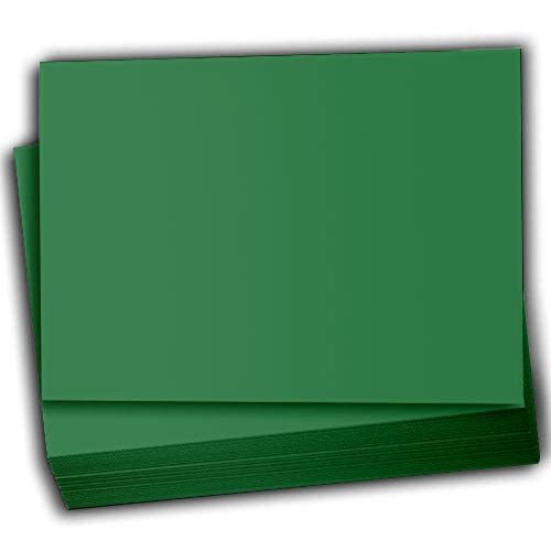 Hamilco Colored Scrapbook Cardstock Paper 4x6 Card Stock Paper 65 lb Cover 100 Pack (Brilliant Green)