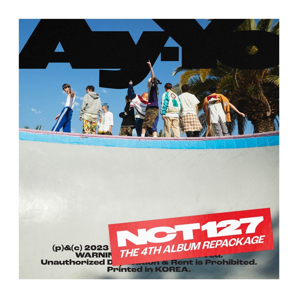NCT 127 Ay-Yo 4th Repackage Album [B Ver] (None Poster)