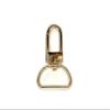 3dancraftit Push Gate Swivel Snap Hooks Lanyards Clasp Clips Lobster Clasps Hook zinc alloying 1.25 inch / 32mm (Eye Size) 6 Pieces Gold T76 view 1