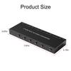 Azduou 4 AV to HDMI, 1080P/720P 4 Way RCA Composite CVBS AV Switch to HDMI Converter Adapter Support 4:3/16:9 Switching, for Sega Xbox PS1 PS2 PS3 N64 NGC SNES WII VHS VCR Camera DVD with Remote view 3