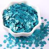 homeemoh 4000pcs Craft Sequins with Holes, 2mm Round Mini Sequins for Crafts PVC Spangles for Embroidery Embellishments Jewelry Making,Matt Sky Blue view 2