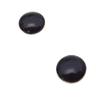 Megan's Beaded Designs Dark Black Barn Owl Realistic Bird Glass Eyes 6mm to 60mm Jewelry Making Art Doll Parts Taxidermy Sculpture Flatback Spooky Domed Cabochons (10mm) view 4