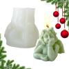 Hoghaki Silicone Angel Candle Mold, Cute Angel Shape Mould, Angel Candle Mold, Candle Making Mould, Aromatherapy Mold, Chocolate Cake Making Mold view 1