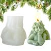 Hoghaki Silicone Angel Candle Mold, Cute Angel Shape Mould, Angel Candle Mold, Candle Making Mould, Aromatherapy Mold, Chocolate Cake Making Mold view 4
