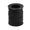 uxcell Round Suede Cord, 10.94 Yards 3mm Dia Leather Thread String for Purse Handbag Shoelace DIY Crafts Bracelet Making, Black 1 Roll view 3