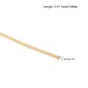 uxcell Round Suede Cord, 10.94 Yards 3mm Dia Leather Thread String for Purse Handbag Shoelace DIY Crafts Bracelet Making, Beige 1 Roll view 2