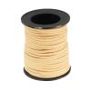 uxcell Round Suede Cord, 10.94 Yards 3mm Dia Leather Thread String for Purse Handbag Shoelace DIY Crafts Bracelet Making, Beige 1 Roll view 3