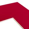 Craig Frames B459 Pre-Cut Mat Board for 8x8 Print, 12x12, Deep Red view 1