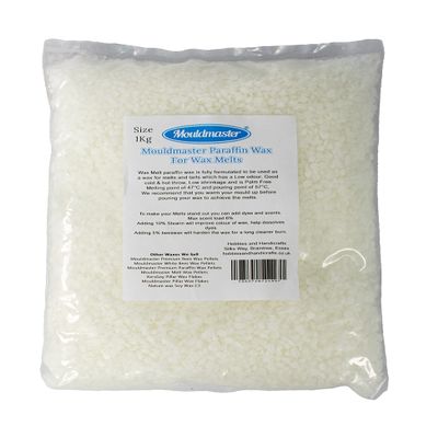 Mouldmaster 1Kg Paraffin Wax for Melts, Opaque