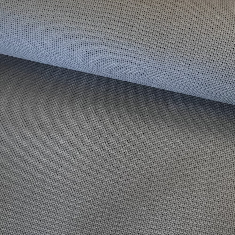 14CT Aida Cloth Needlework Cross Stitch Fabric, Dark Gray, W59 x L39