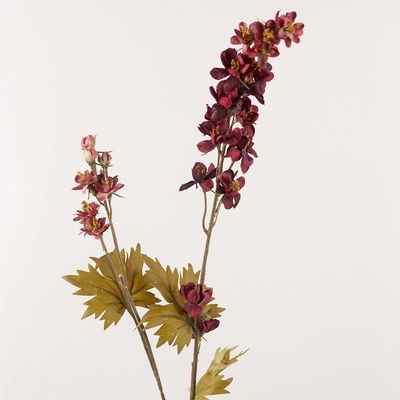 Factory Direct Craft Group of 6 Dark Purple Artificial Lilac Stems for Spring Decorating and Summer Displays (30 Inches)