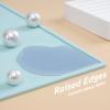 Extra Large 32"24" Silicone Painting Mat with Raised Edges, NonStick Silicone Craft Mat for Resin Casting, Silicon Art Matt for Kids, Creator, Silicone Mats for Crafts, Clay, SAPID, Mint Green view 4