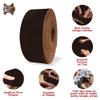 ELW 9-10 oz (3.6-4mm) Latigo Leather Belt Grade Straps & Strips | Size: 2.75"x72" (7x183cm) | Dark Brown | Full Grain Cowhide, Heavy Duty Holsters, Sheathes, Harness, Saddle, Straps, DIY Crafts view 3