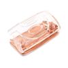 Tofficu 2pcs Gold Two Hole Buncher Puncher Rose Gold Badge Hole Punch for Id Cards Portable Punch view 1
