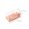 Tofficu 2pcs Gold Two Hole Buncher Puncher Rose Gold Badge Hole Punch for Id Cards Portable Punch view 2
