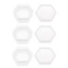HARFINGTON 3pcs Jewelry Box Resin Mold Hexagon Silicone Storage Epoxy Container Mold with Lid for DIY Resin Crafts view 1