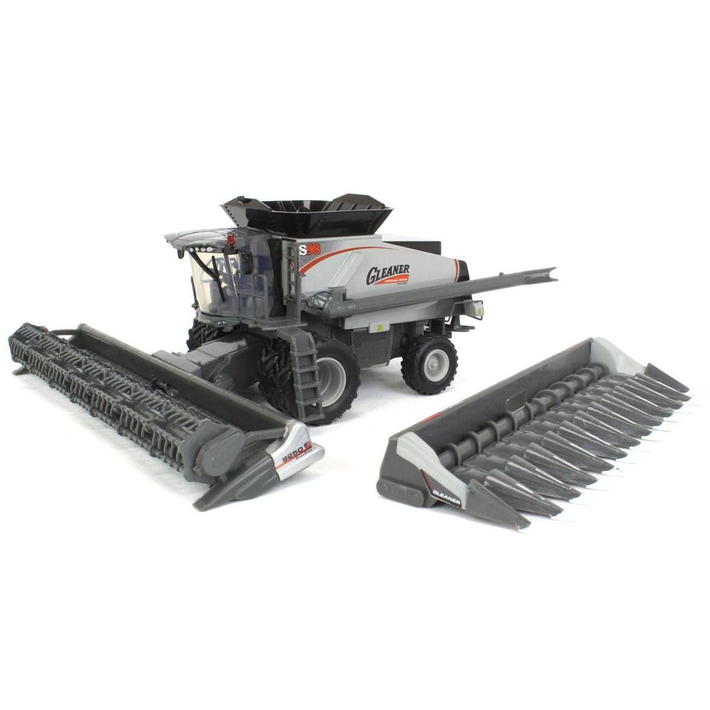 Spec Cast 1/64 Gleaner S98 Combine w/Duals, Corn Head & Grain Head, Centennial Edition SCT925