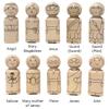 Easter Peg Doll Set - Crucifixion and Resurrection Activity - Christian Bible Characters: Jesus, Mary Magdalene, Angel, Peter, James, John view 3
