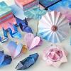 Origami Paper Kit for Kids Adults, 200 Sheets Starry Double-Sided Square Origami Paper for DIY Decoration, Scrapbook Decor, Folding Crafts (3.74*3.74in) view 4