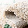 SAFAVIEH Hudson Shag Collection Area Rug - 7' Round, Ivory & Green, Modern Trellis Design, Non-Shedding & Easy Care, 2-inch Thick Ideal for High Traffic Areas in Living Room, Bedroom (SGH281X) view 2