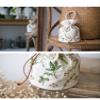 Smart-Feather Embroidery Drawstring Bag Kits with Patterns, Needlepoint Sewing Handbag Kit for Beginners, Embroidery Start Kit with Hoop view 4