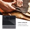 12 Pieces Leather Square Cutting Die, Fabric Clay Rubber Square Punch, Alloy Steel Die 5-60mm Square, Hollow Punch Tool for Leather Working and DIY Projects. view 3