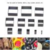 12 Pieces Leather Square Cutting Die, Fabric Clay Rubber Square Punch, Alloy Steel Die 5-60mm Square, Hollow Punch Tool for Leather Working and DIY Projects. view 4