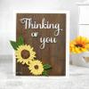 Creative Expressions Sue Wilson-Layered Flowers Collection-Sunflower-Craft, Largest die 5.4 x 5.1 cm, Metal view 3