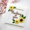 Creative Expressions Sue Wilson-Layered Flowers Collection-Sunflower-Craft, Largest die 5.4 x 5.1 cm, Metal view 4
