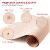 ELW 9-10 oz. (3.6-4 mm) Size: 3"x60" Vegetable Tanned Cowhide Full Grain Import Tooling Leather Belt Blanks, Straps/Strip for DIY & Craft, Harness, Holsters view 4
