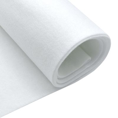 EOVEA | Acrylic Felt Fabric by The Yard | 72" Wide | 1.6mm Thick | Soft & Durable Non-Fraying Felt | for DIY Crafts, Sewing, Upholstery, Costumes & Padding(White, 5 Yard)